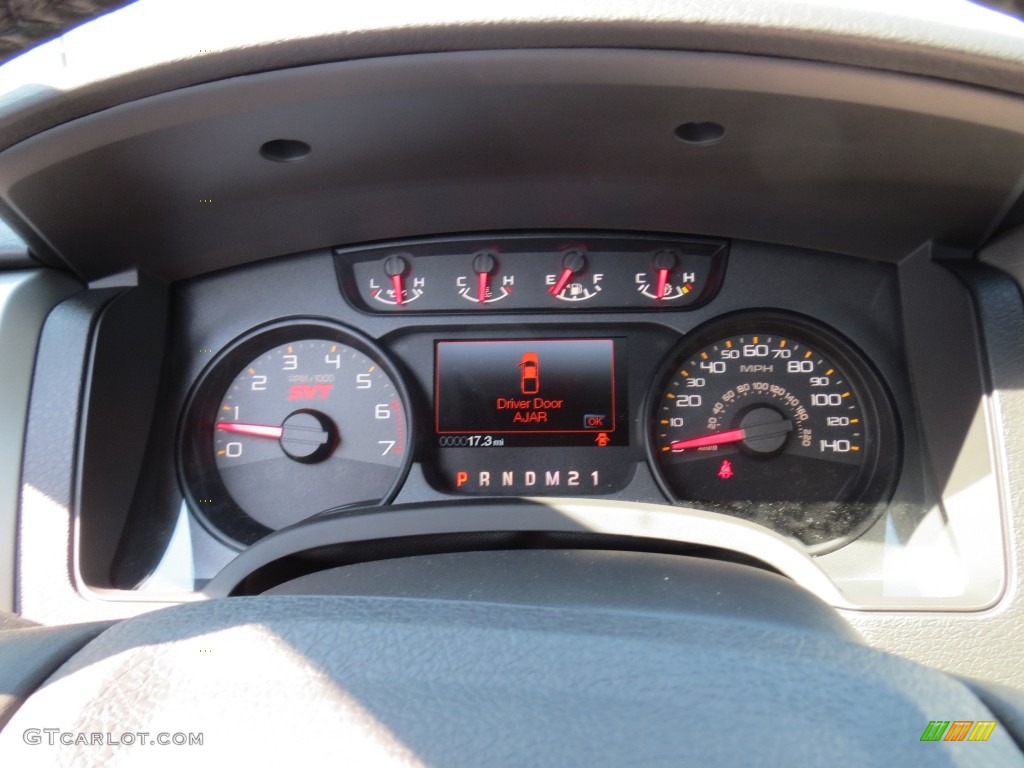 2012 Ford F150 SVT Raptor SuperCrew 4x4 Gauges Photo #69922103