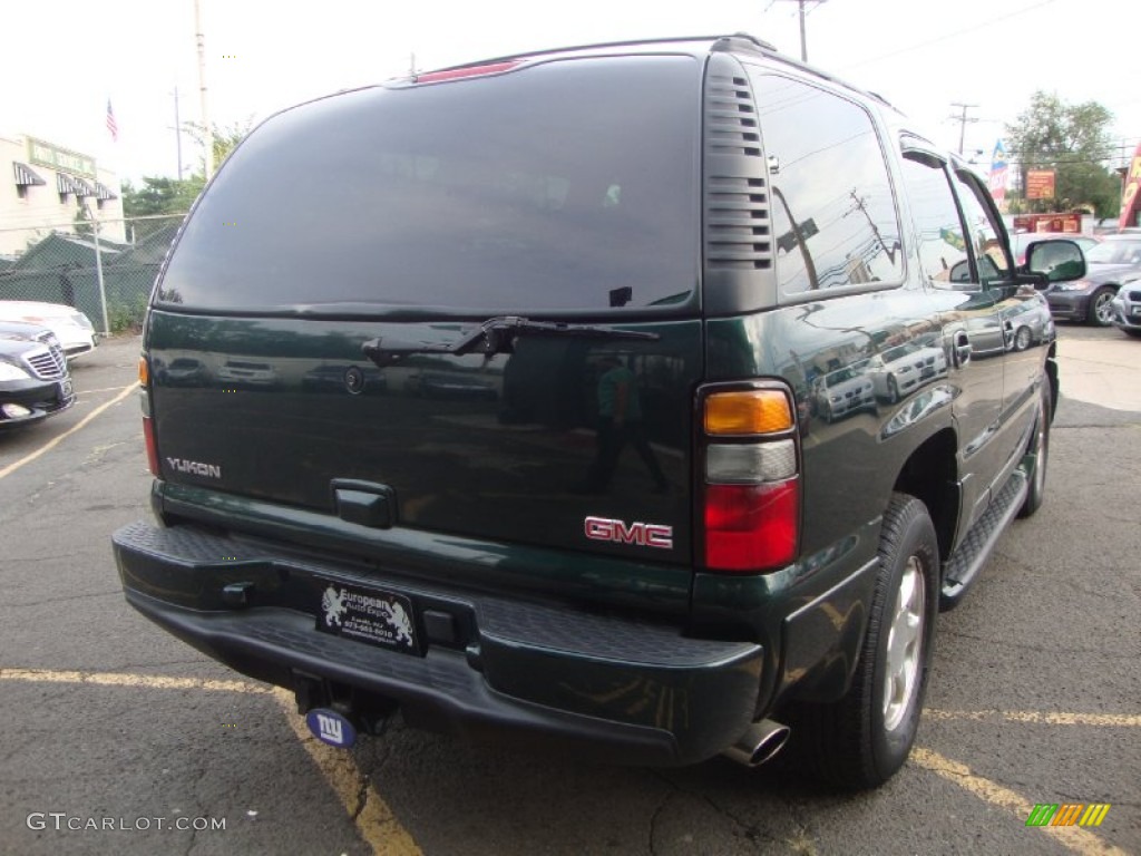 2004 Yukon Denali AWD - Polo Green Metallic / Sandstone photo #3