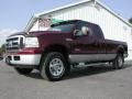 Dark Toreador Red Metallic 2005 Ford F250 Super Duty FX4 SuperCab 4x4