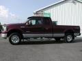 2005 Dark Toreador Red Metallic Ford F250 Super Duty FX4 SuperCab 4x4  photo #3