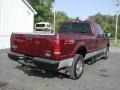 2005 Dark Toreador Red Metallic Ford F250 Super Duty FX4 SuperCab 4x4  photo #12