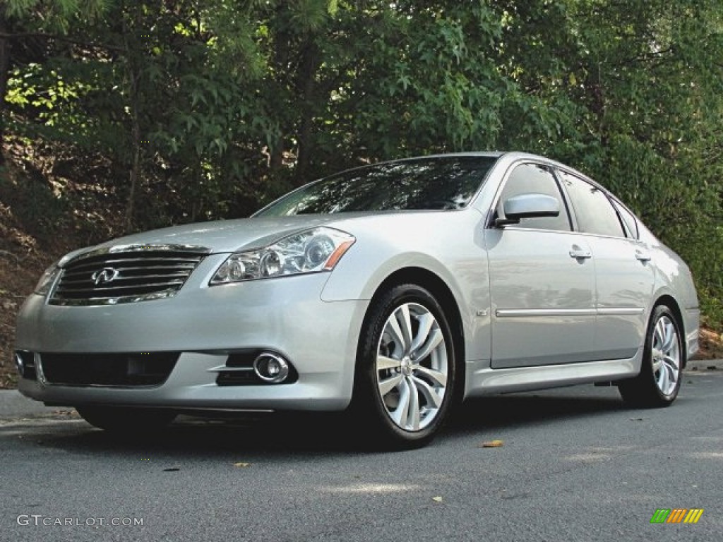 2008 M 45 S Sedan - Liquid Platinum Metallic / Graphite photo #27