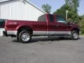 2005 Dark Toreador Red Metallic Ford F250 Super Duty FX4 SuperCab 4x4  photo #14