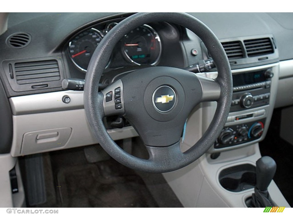 2010 Chevrolet Cobalt LT Sedan Gray Steering Wheel Photo #69923486