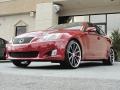 2009 Matador Red Mica Lexus IS 350  photo #27