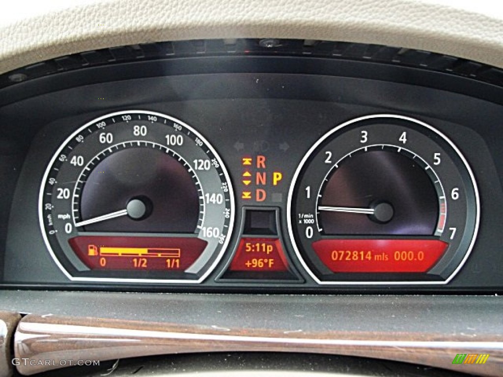 2007 7 Series 750i Sedan - Monaco Blue Metallic / Beige photo #18