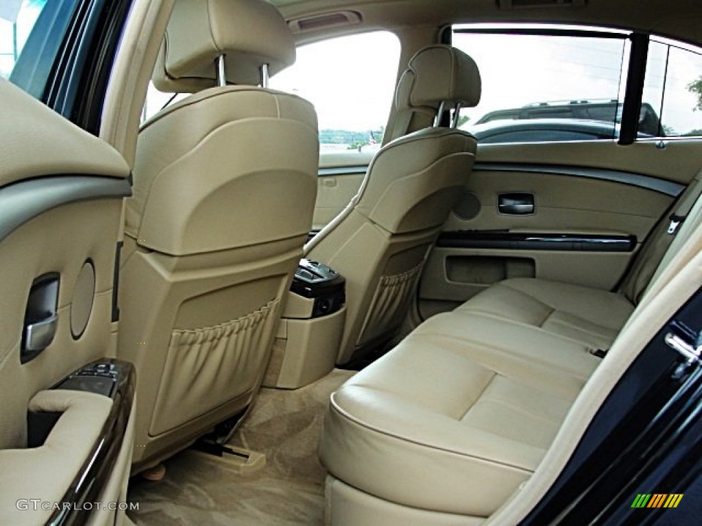 2007 7 Series 750i Sedan - Monaco Blue Metallic / Beige photo #20