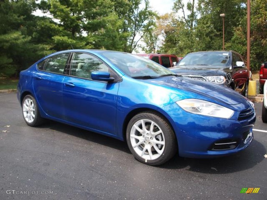 Blue Streak Pearl Coat 2013 Dodge Dart SXT Exterior Photo #69923984