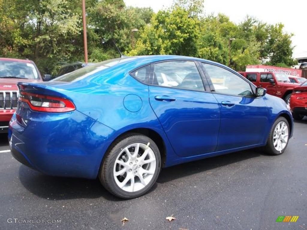 Blue Streak Pearl Coat 2013 Dodge Dart SXT Exterior Photo #69923993