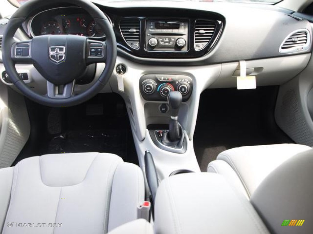 2013 Dodge Dart SXT Black/Light Diesel Gray Dashboard Photo #69924011
