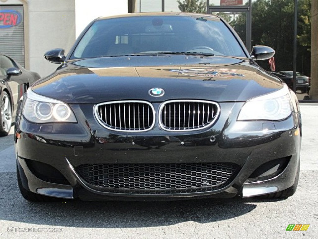 Black Sapphire Metallic 2008 BMW M5 Sedan Exterior Photo #69924089