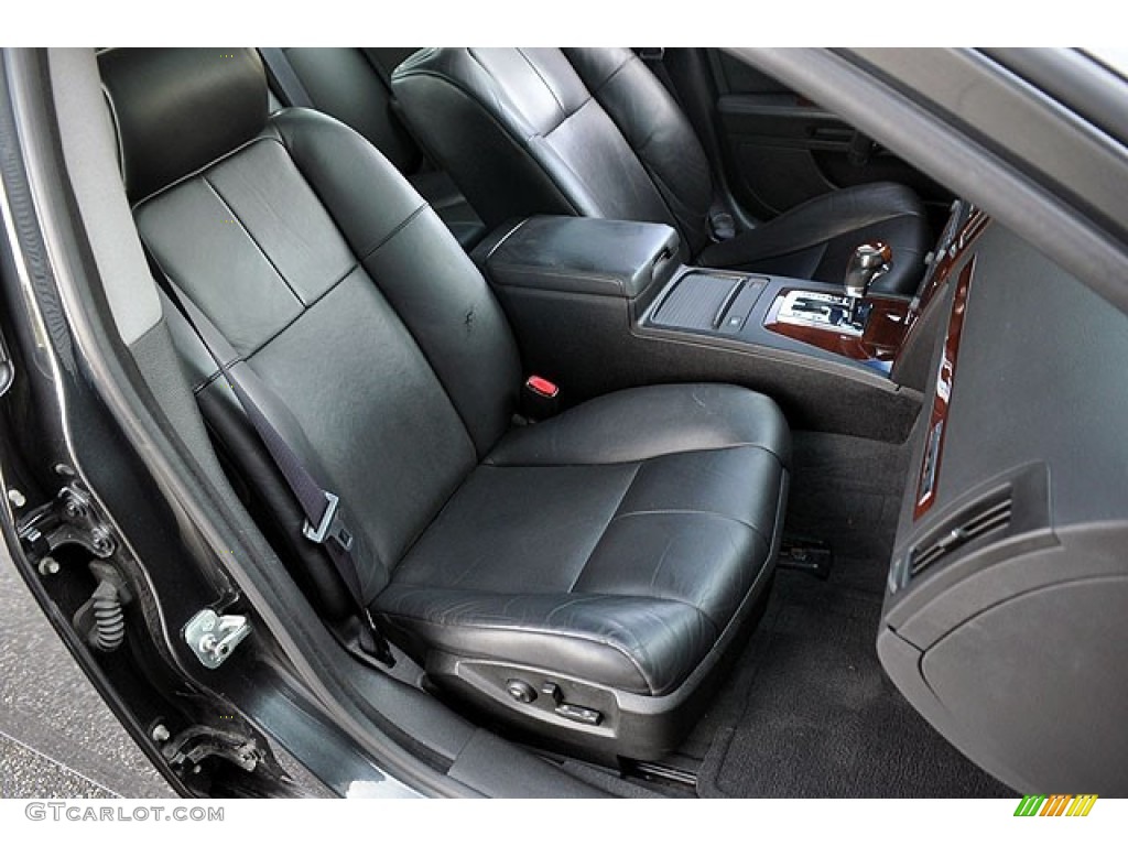 Ebony Interior 2005 Cadillac STS V8 Photo #69924242