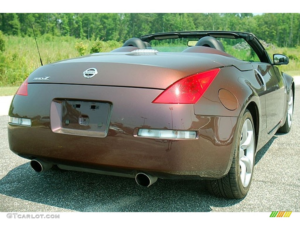 2006 350Z Touring Roadster - Interlagos Fire Metallic / Charcoal Leather photo #5