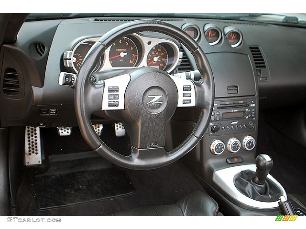 2006 350Z Touring Roadster - Interlagos Fire Metallic / Charcoal Leather photo #9