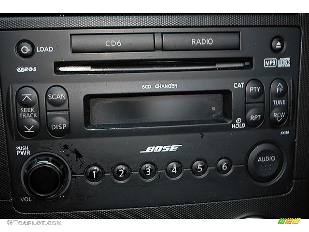 2006 Nissan 350Z Touring Roadster Audio System Photo #69924464