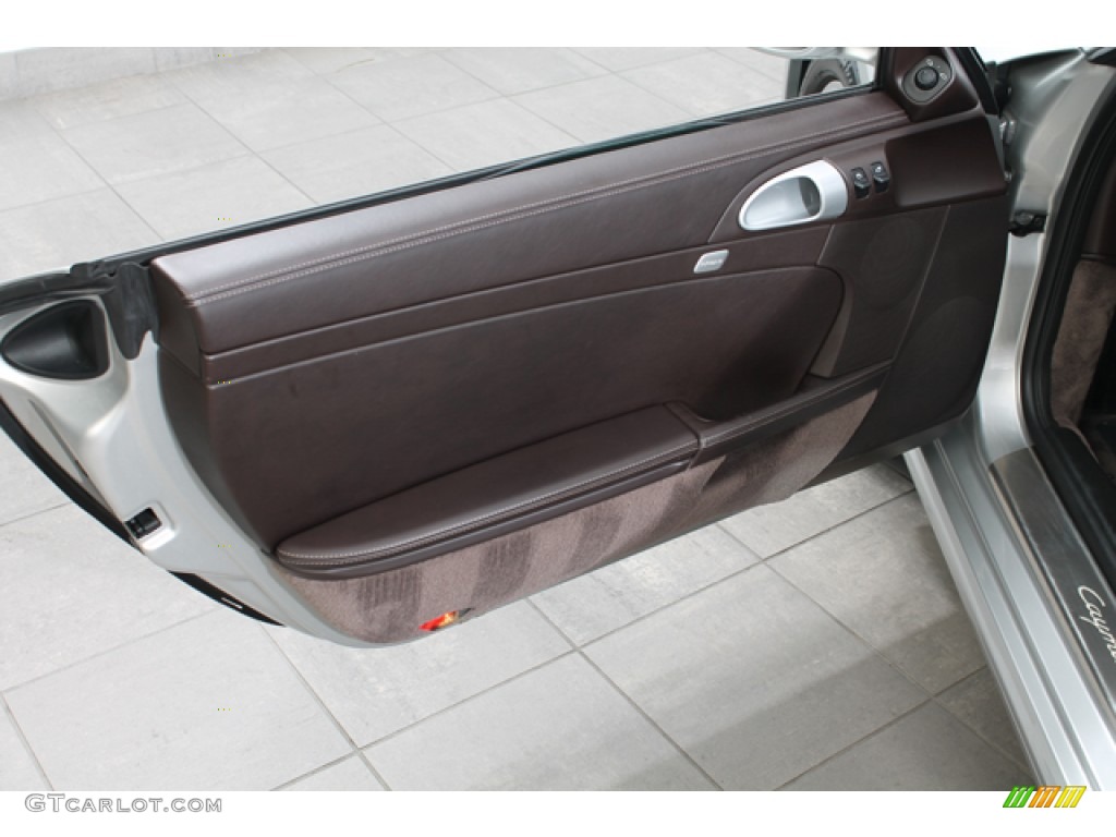 2007 Porsche Cayman Standard Cayman Model Black Door Panel Photo #69924632