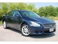 2009 Navy Blue Metallic Nissan Maxima 3.5 SV  photo #1