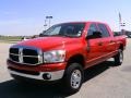 2007 Flame Red Dodge Ram 2500 SLT Mega Cab 4x4  photo #6