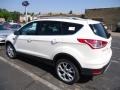 2013 White Platinum Metallic Tri-Coat Ford Escape Titanium 2.0L EcoBoost 4WD  photo #4