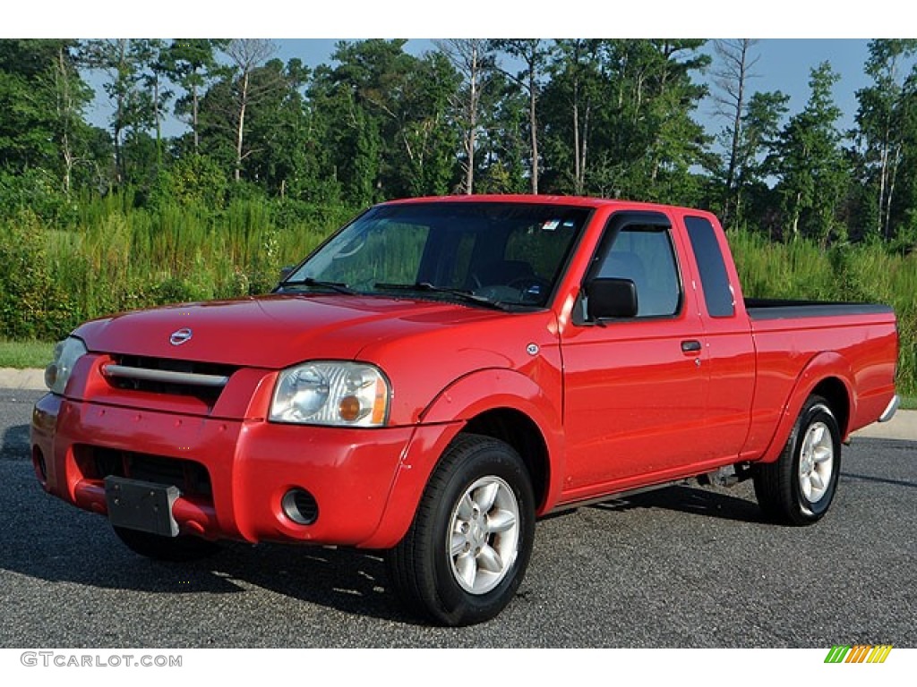 Aztec Red Nissan Frontier