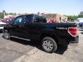 2012 Tuxedo Black Metallic Ford F150 XLT SuperCab 4x4  photo #4