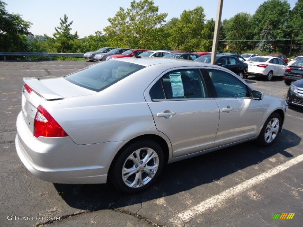 2012 Fusion SE - Ingot Silver Metallic / Charcoal Black photo #2