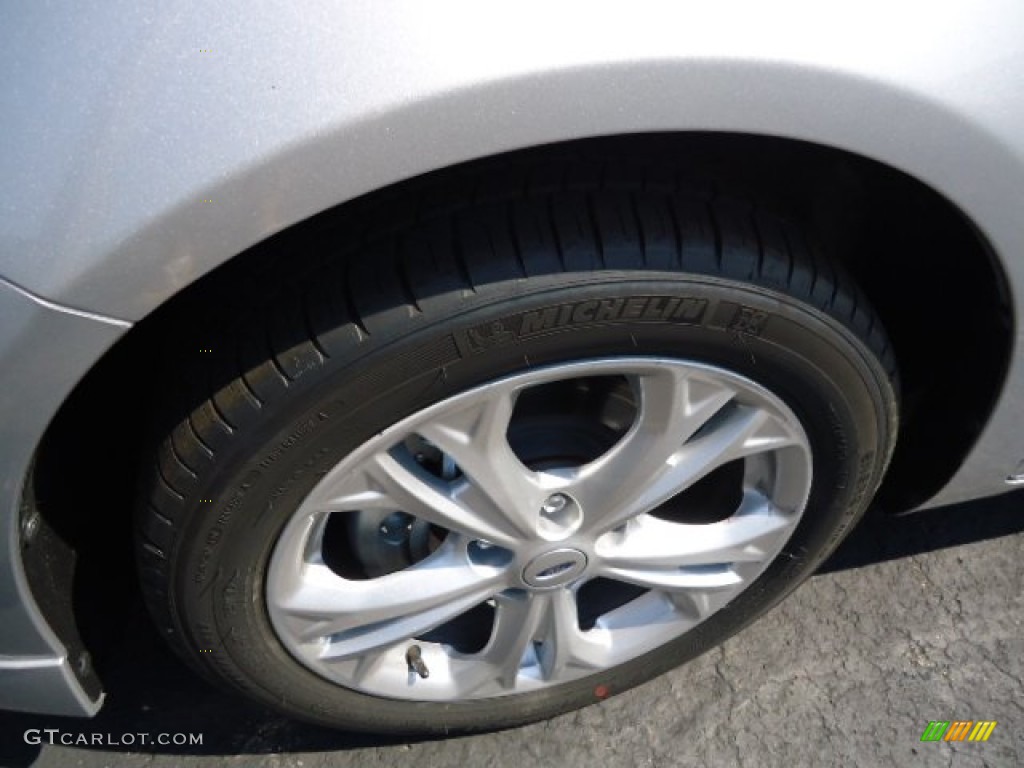 2012 Fusion SE - Ingot Silver Metallic / Charcoal Black photo #7