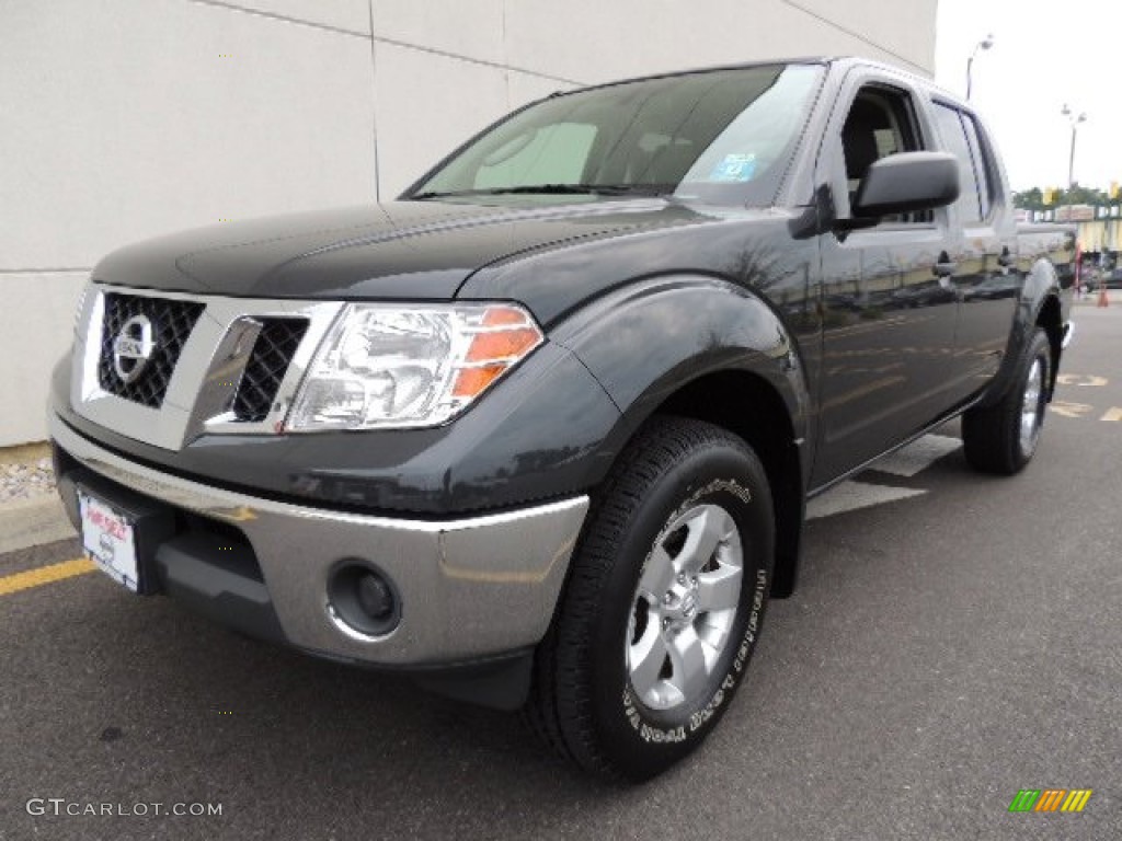 2010 Frontier SE Crew Cab 4x4 - Night Armor Metallic / Steel photo #1