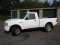 Oxford White 2004 Ford Ranger Edge Regular Cab 4x4