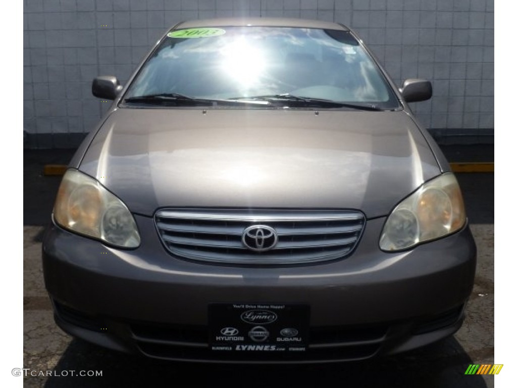 2003 Corolla LE - Moonshadow Metallic / Light Gray photo #1