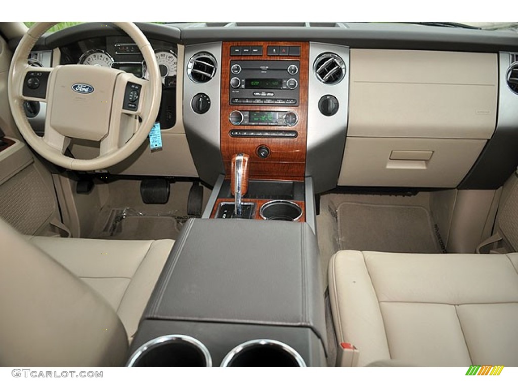 2009 Expedition EL Eddie Bauer 4x4 - Sangria Red Metallic / Camel photo #17