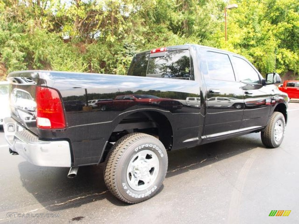 2012 Ram 2500 HD SLT Crew Cab 4x4 - Black / Dark Slate/Medium Graystone photo #3