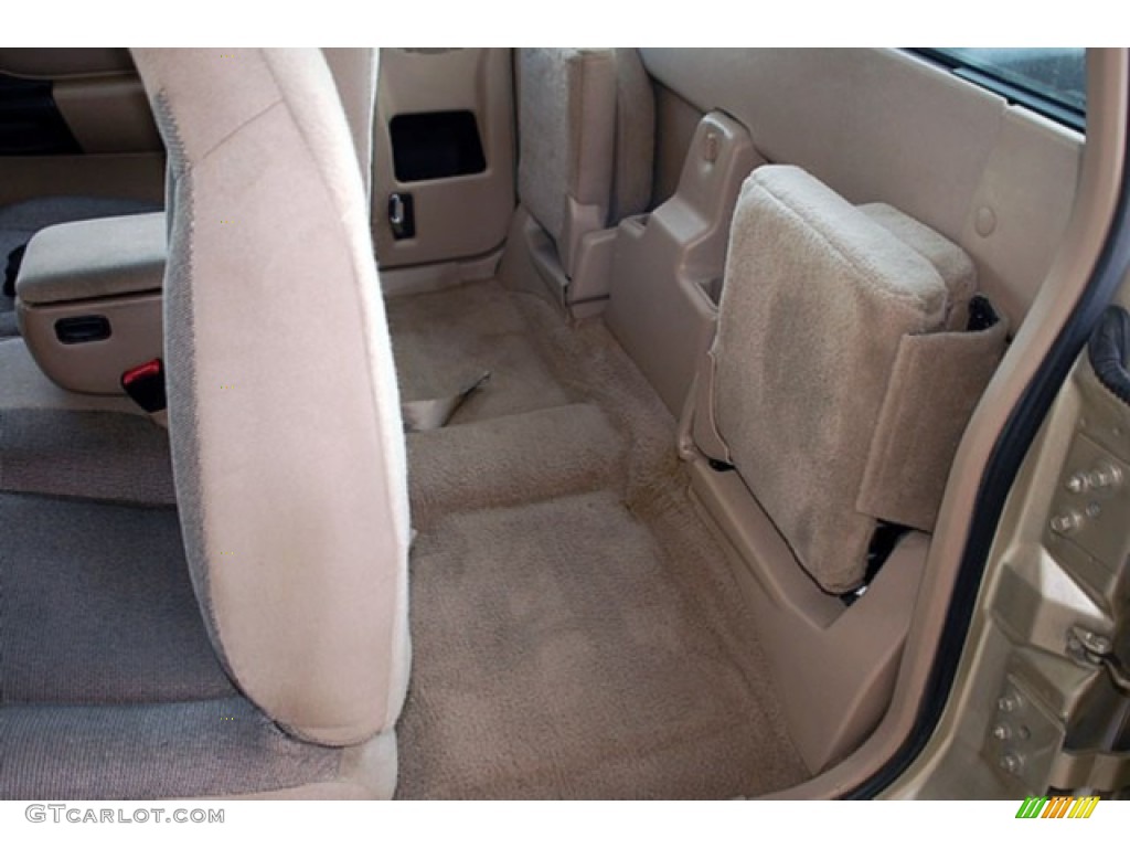 2000 Ford Ranger XLT SuperCab Rear Seat Photo #69929840