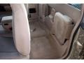 2000 Ford Ranger Medium Prairie Tan Interior Rear Seat Photo