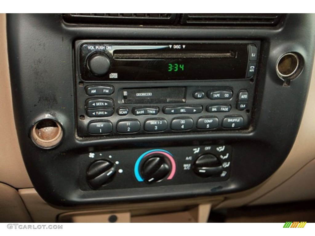 2000 Ford Ranger XLT SuperCab Audio System Photos