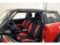 Rooster Red Leather/Carbon Black Interior Photo for 2008 Mini Cooper #69929945
