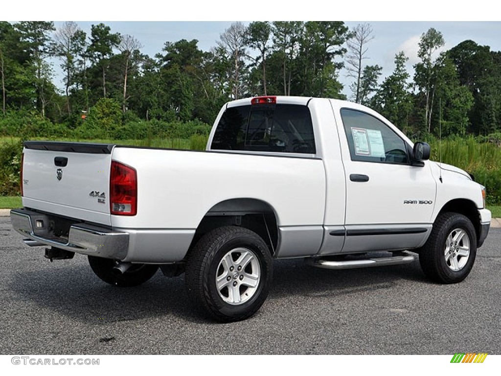 Bright White 2006 Dodge Ram 1500 SLT Regular Cab 4x4 Exterior Photo #69929957