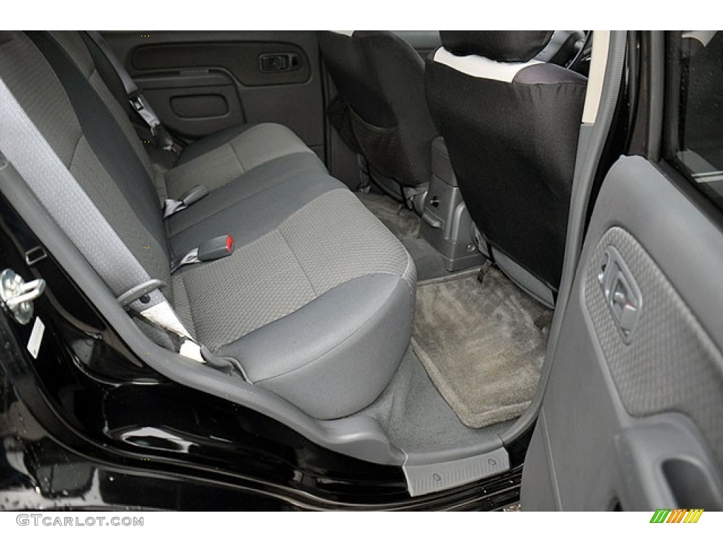 2002 Xterra SE V6 4x4 - Super Black / Gray Celadon photo #12