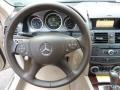 Almond/Mocha 2011 Mercedes-Benz C 300 Sport 4Matic Steering Wheel