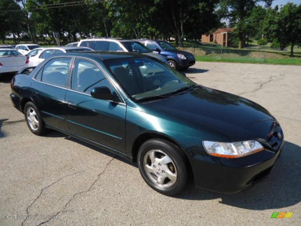 1999 Accord EX Sedan - Dark Emerald Pearl / Ivory photo #6