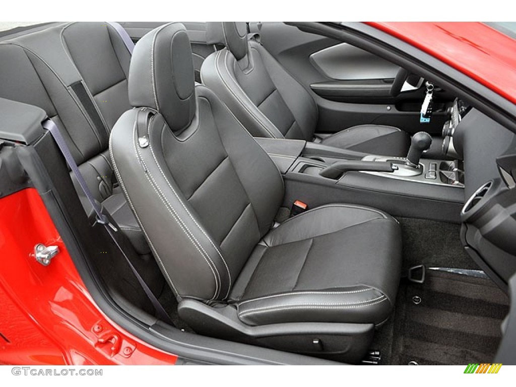 Black Interior 2011 Chevrolet Camaro LT/RS Convertible Photo #69932723