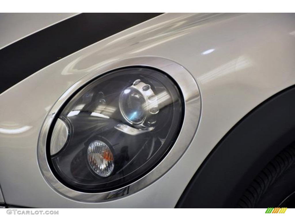 2013 Cooper S Hardtop - White Silver Metallic / Carbon Black photo #20