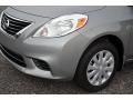 2012 Magnetic Gray Metallic Nissan Versa 1.6 SV Sedan  photo #2
