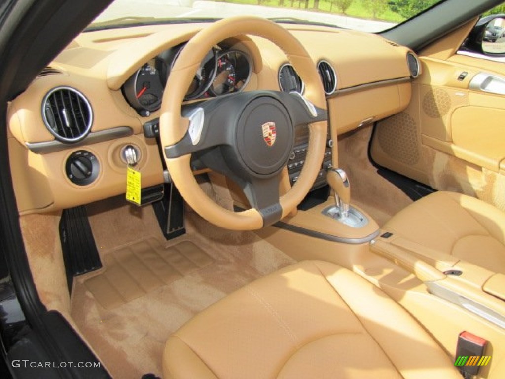 Sand Beige Interior 2011 Porsche Boxster Standard Boxster Model Photo #69934511