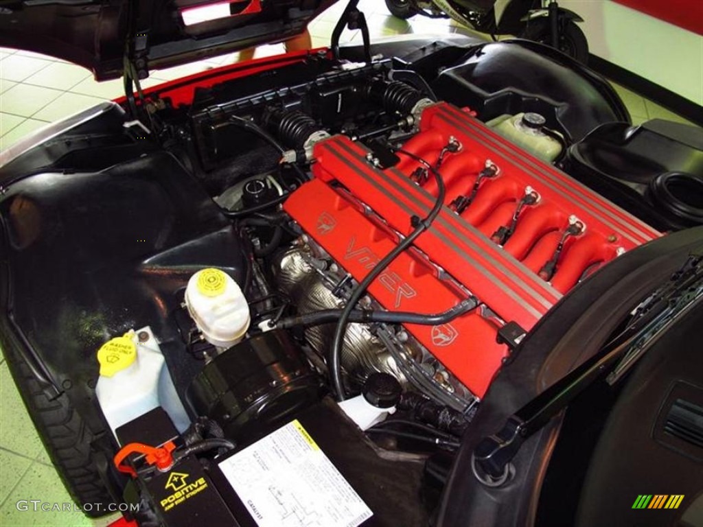 2002 Dodge Viper RT-10 8.0 Liter OHV 20-Valve V10 Engine Photo #69934526