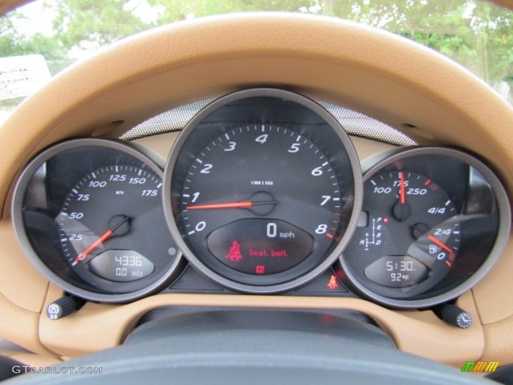 2011 Porsche Boxster Standard Boxster Model Gauges Photo #69934599