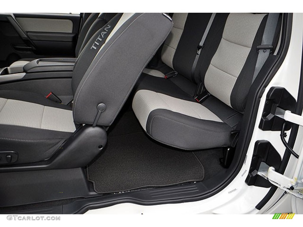 Sport Apperance Gray/Charcoal Interior 2012 Nissan Titan SV King Cab 4x4 Photo #69935084