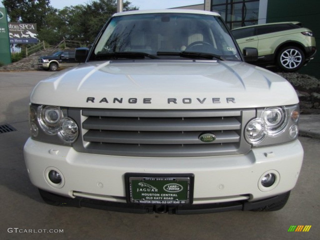 2007 Range Rover HSE - Chawton White / Ivory/Black photo #6