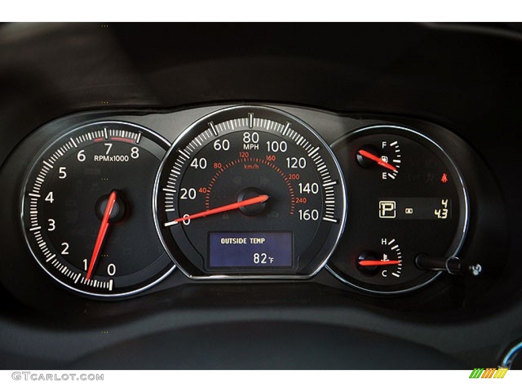 2012 Nissan Maxima 3.5 SV Gauges Photo #69937052