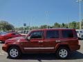 2007 Red Rock Pearl Jeep Commander Limited  photo #2